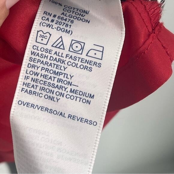 Tommy Hilfiger Plaid Sleeveless A-line Dress size 8 Y2K - Picture 4 of 4